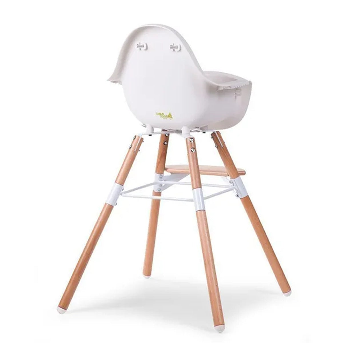 Childhome Childhome Evolu 2 Chair 2-in-1 + Bumper Natural White