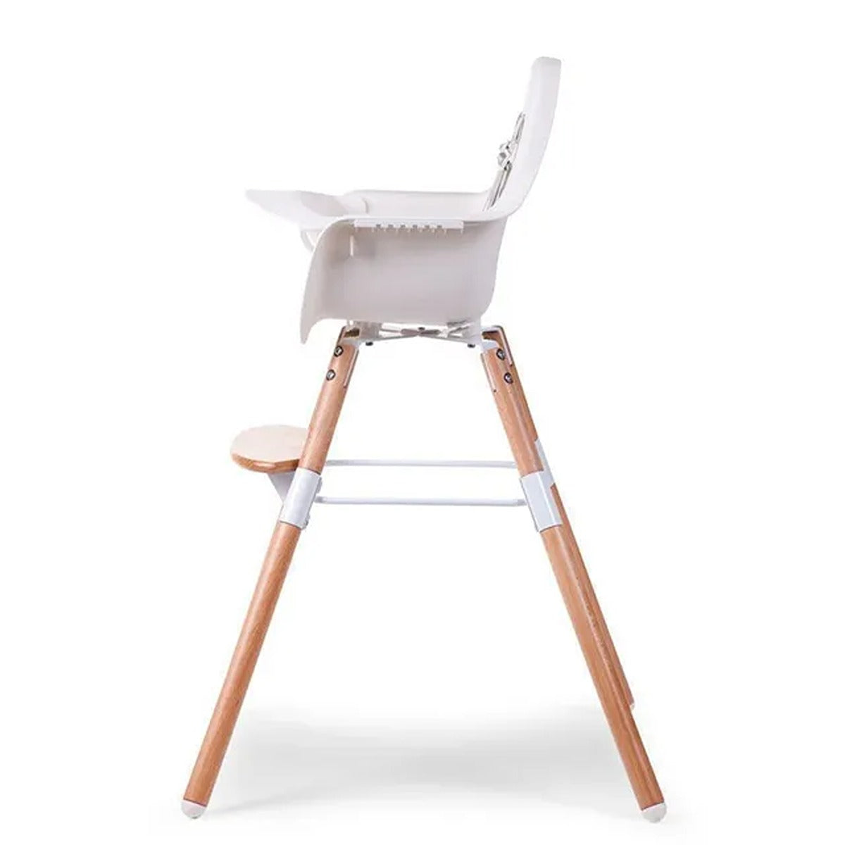 Childhome Childhome Evolu 2 Chair 2-in-1 + Bumper Natural White