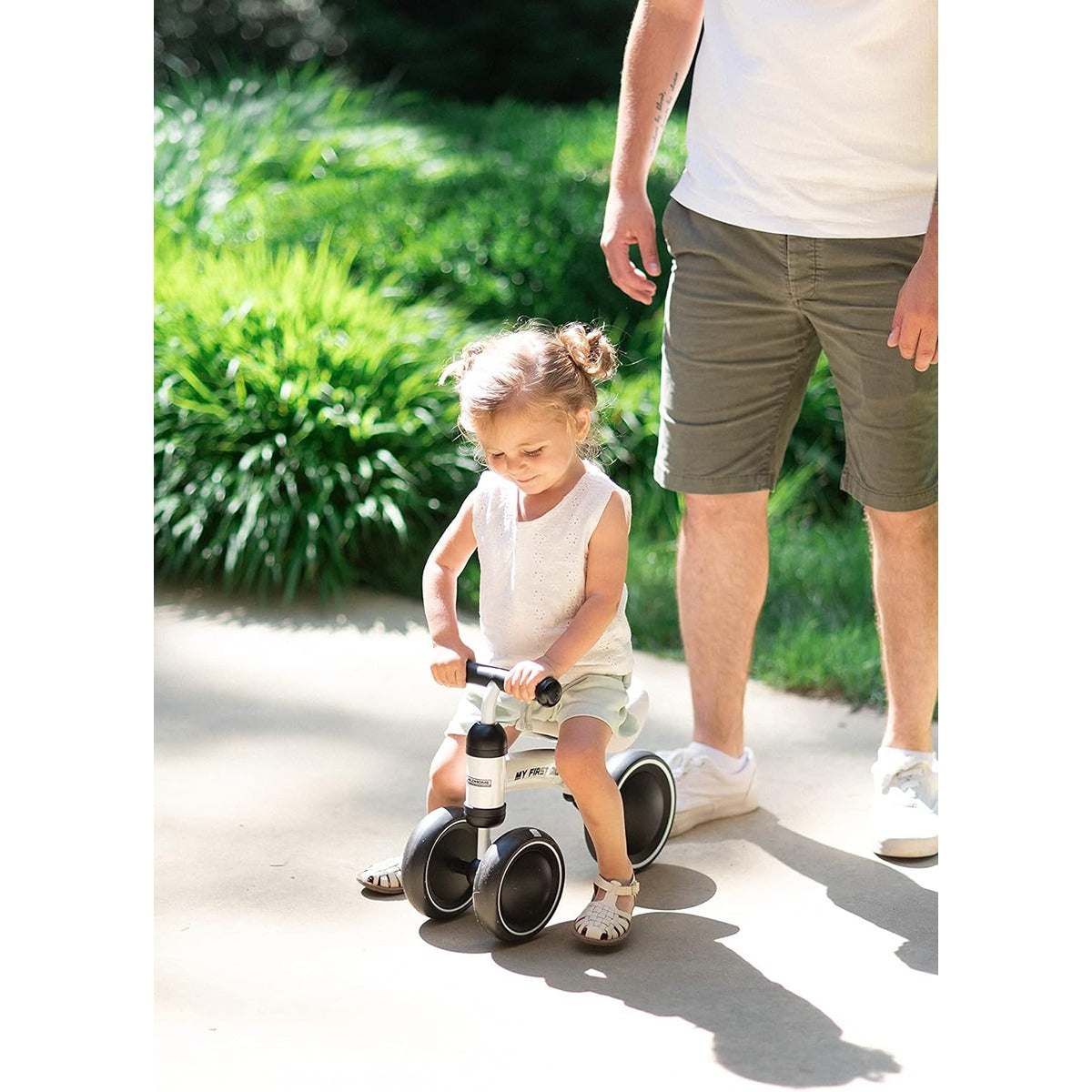 Childhome Childhome My First Bike Toddler Balance Bike Metal White