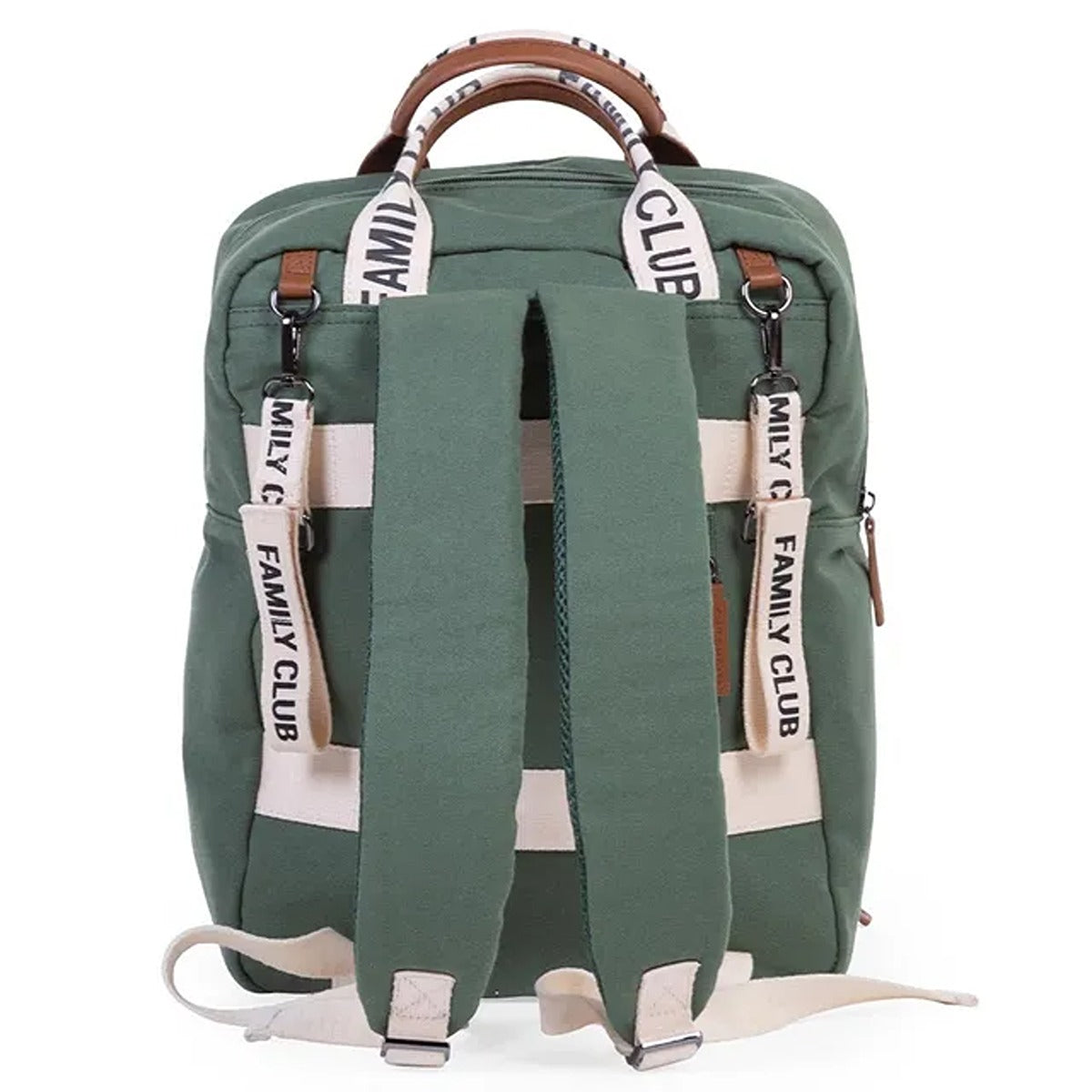 Childhome Childhome Family Club Backpack Signature Canvas Green