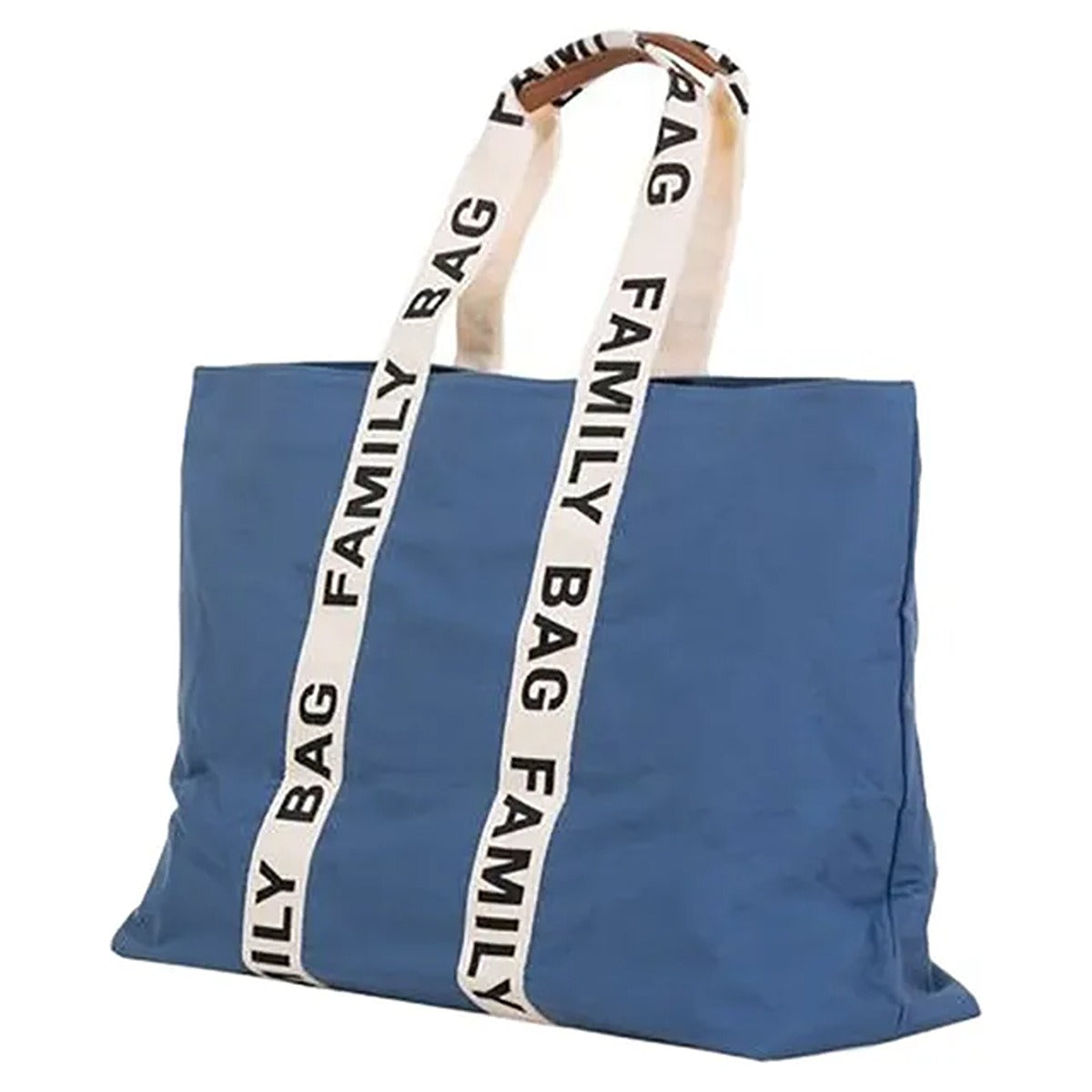 Childhome Childhome Family Bag Signature Canvas Indigo