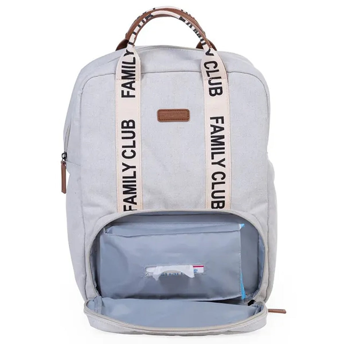 Childhome Childhome Family Bag Signature Canvas Off-White