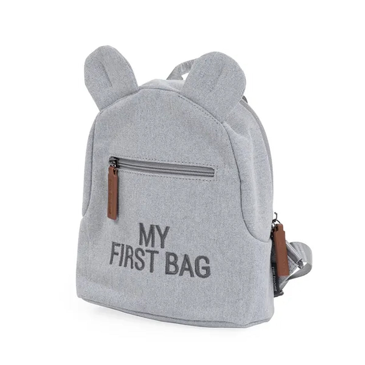 Childhome Childhome Kids My First Bag - Canvas Grey