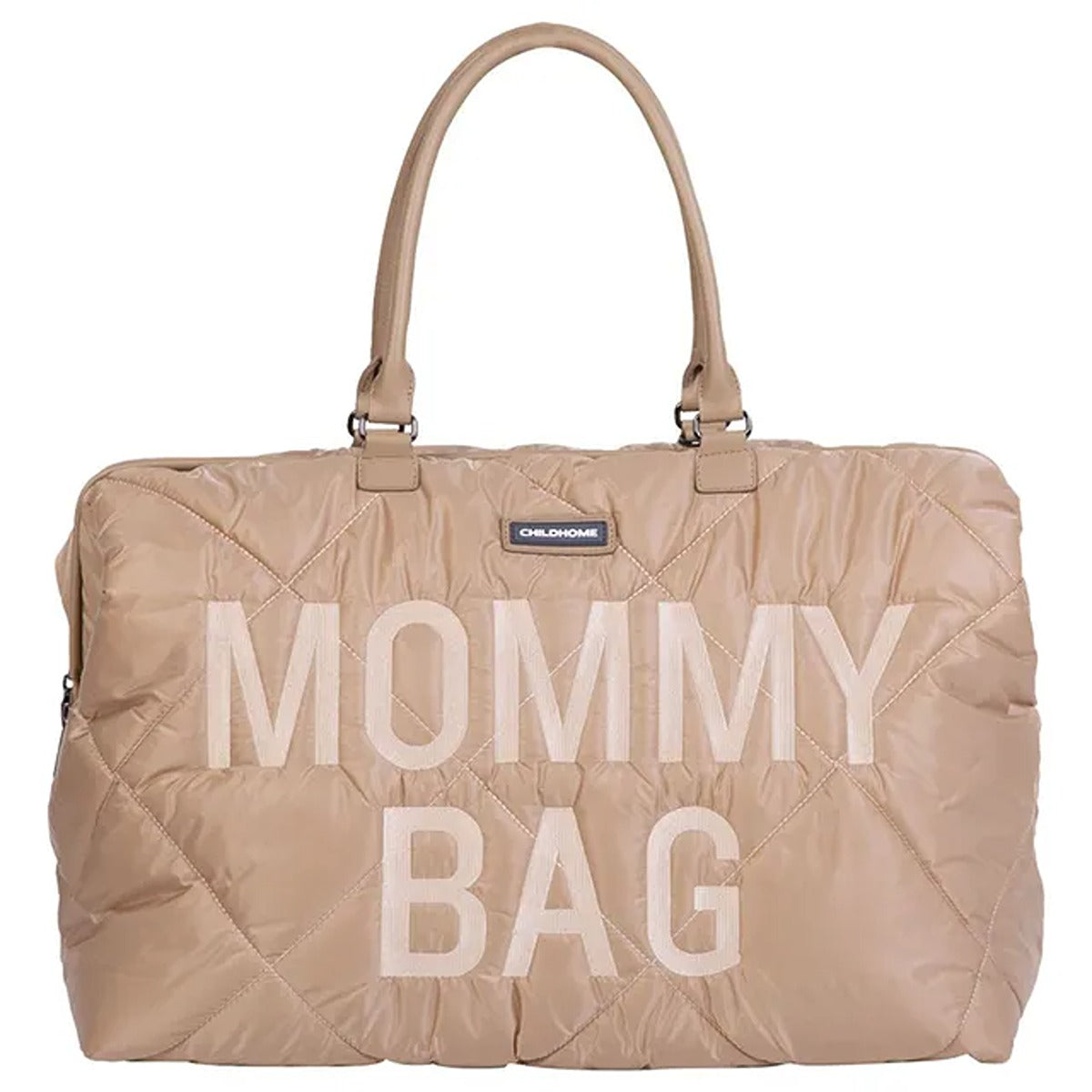 Childhome Childhome Mommy Bag Big Puffered Beige