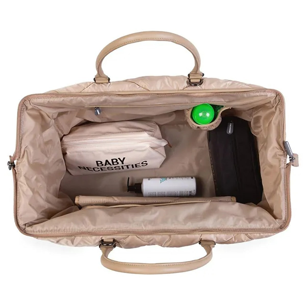 Childhome Childhome Mommy Bag Big Puffered Beige