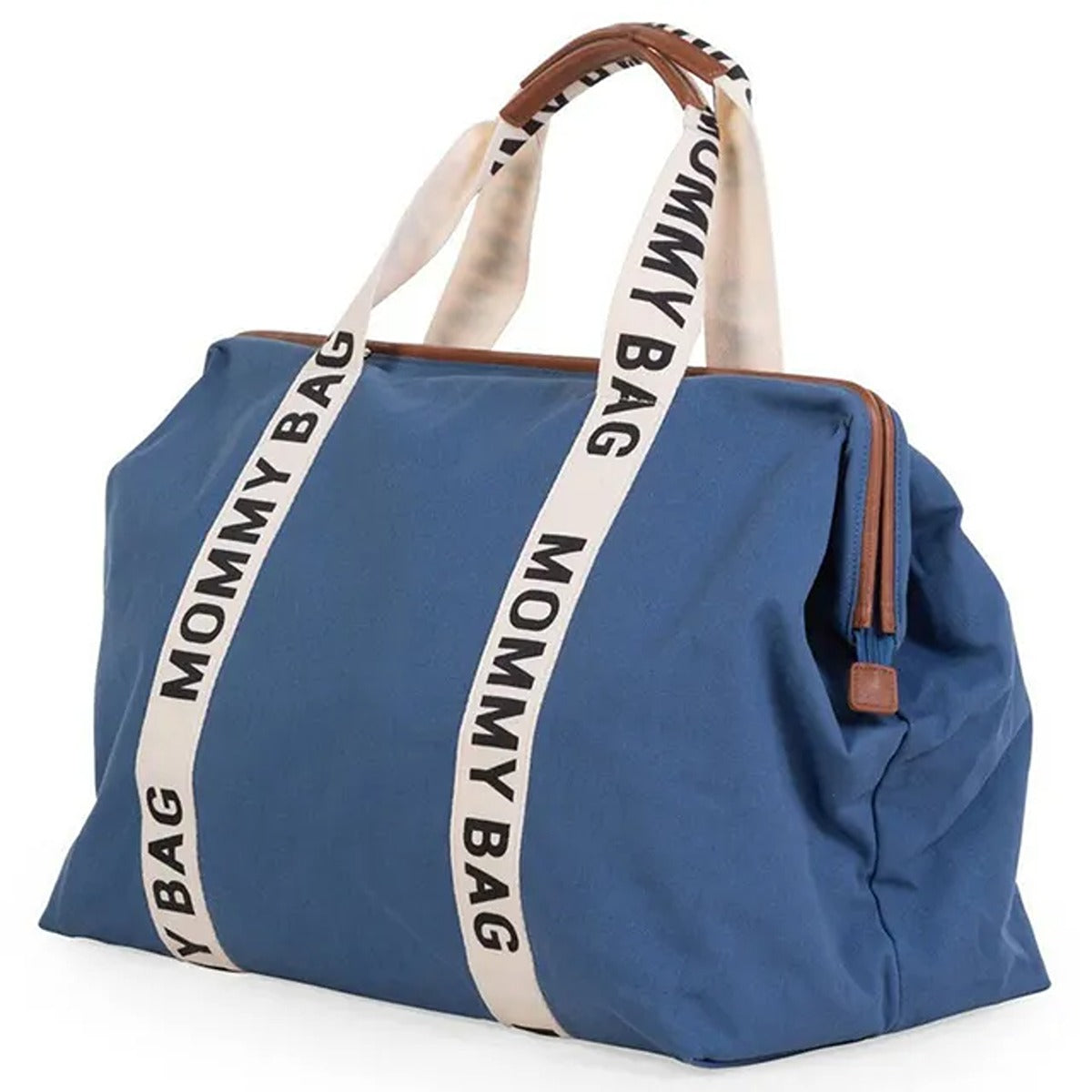 Childhome Childhome Mommy Bag Signature Canvas Indigo Indigo