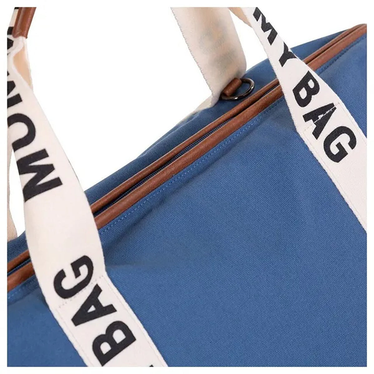 Childhome Childhome Mommy Bag Signature Canvas Indigo Indigo