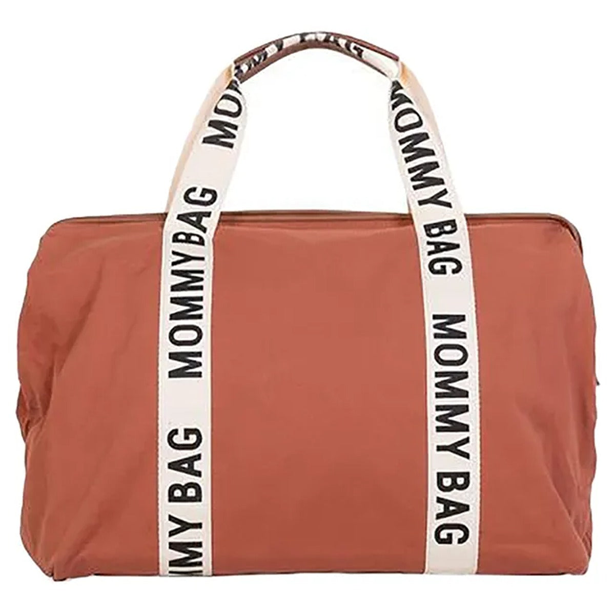 Childhome Childhome Mommy Bag Signature Canvas Terracotta Terracotta