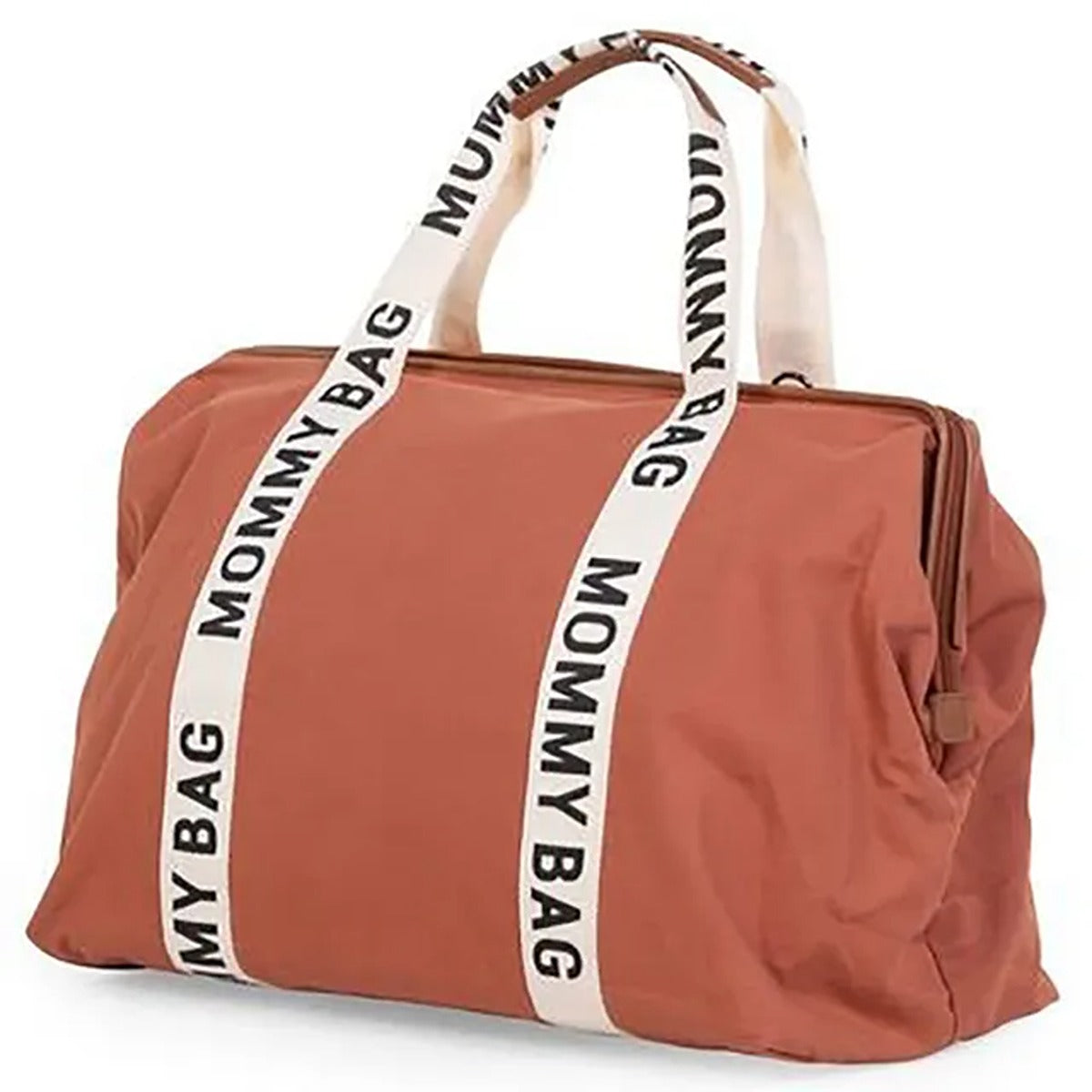Childhome Childhome Childhome Mommy Bag Big - Stripes Nude/Terracotta Nude/Terracotta