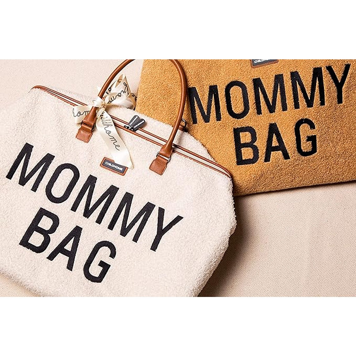 Childhome Childhome Mommy Bag Big Teddy Off-White