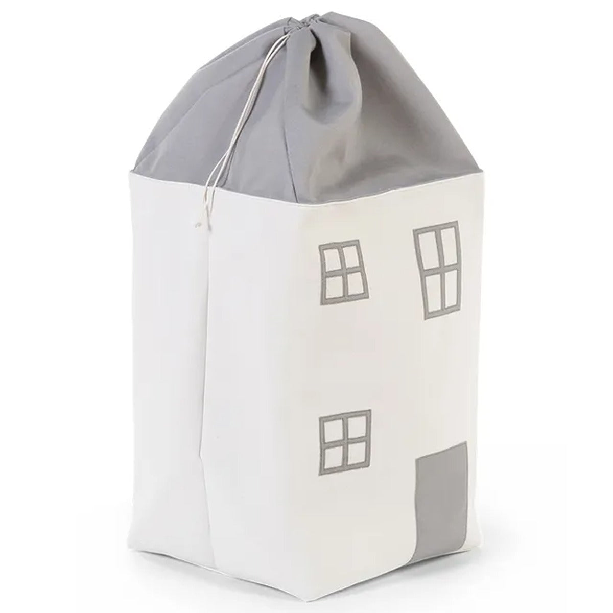 Childhome Childhome Toy Box House Grey Off White