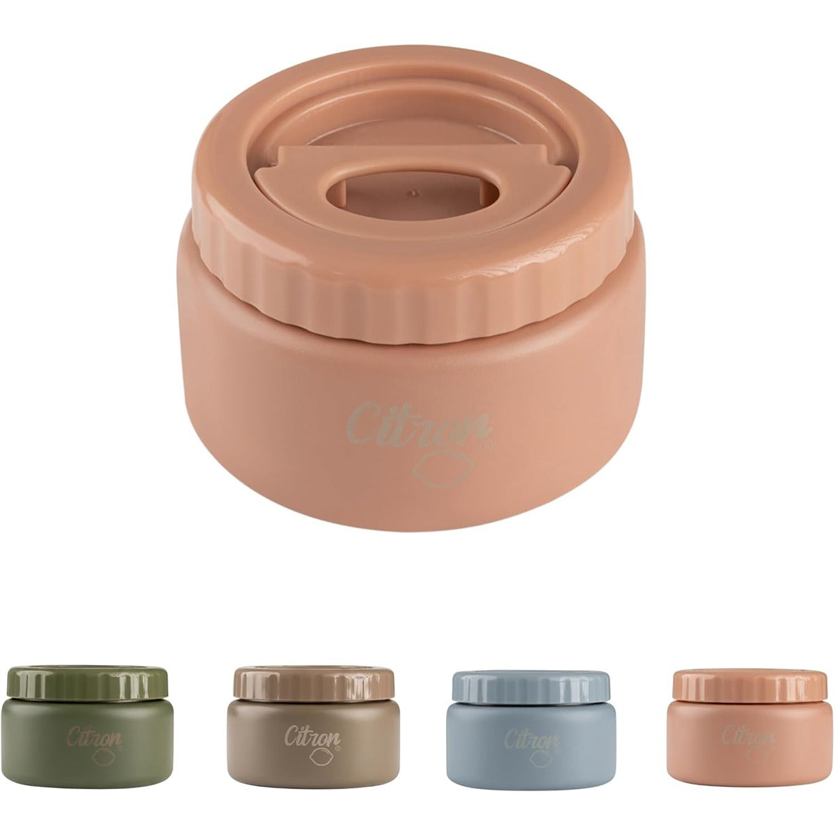 Citron Citron- Insulated Food Jar 250ml- Blush Pink