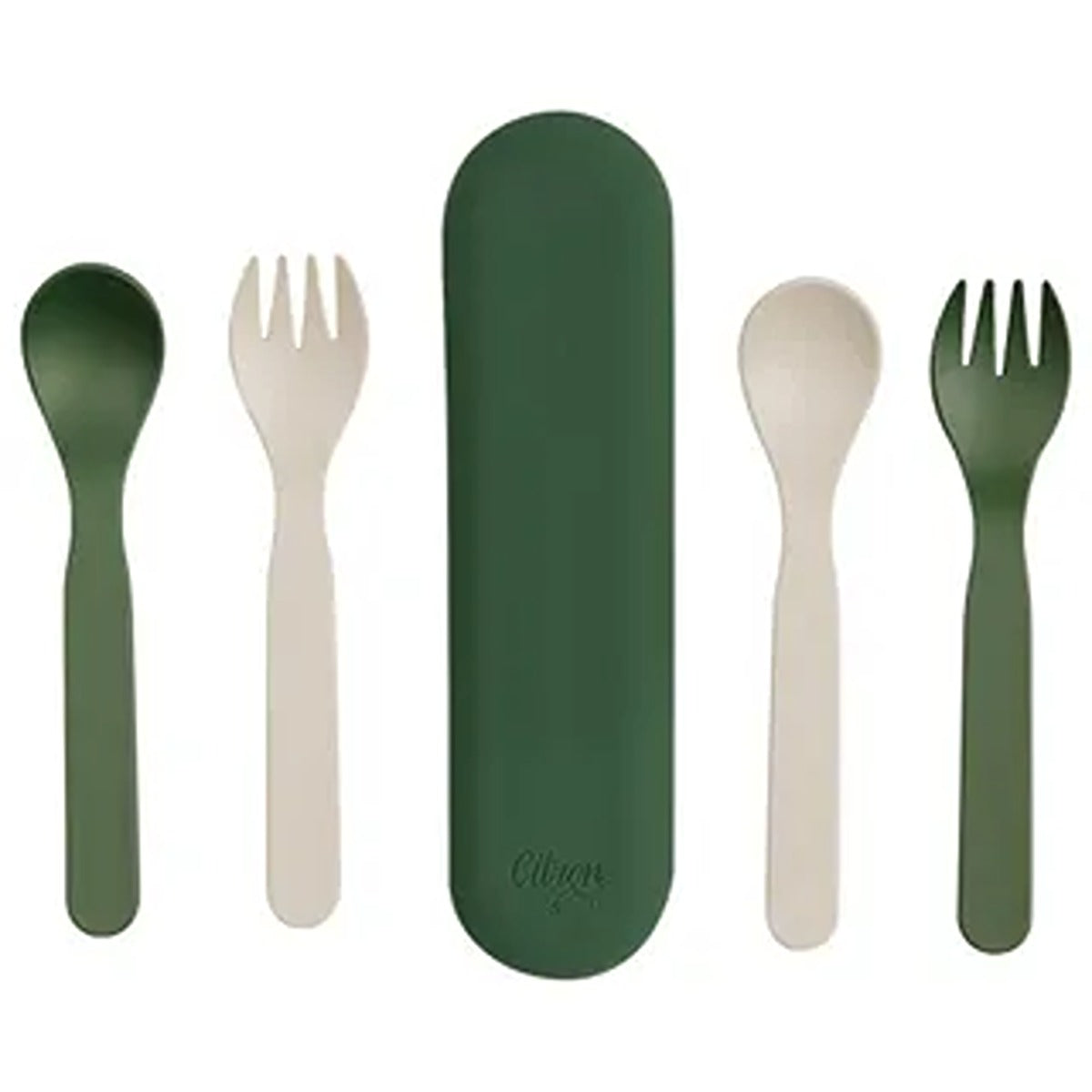Citron 2022 PLA Cutlery Set of 2 and Case