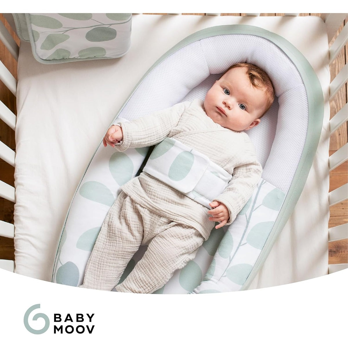 Doomoo Doomoo Cocoon Leaves Aqua Green