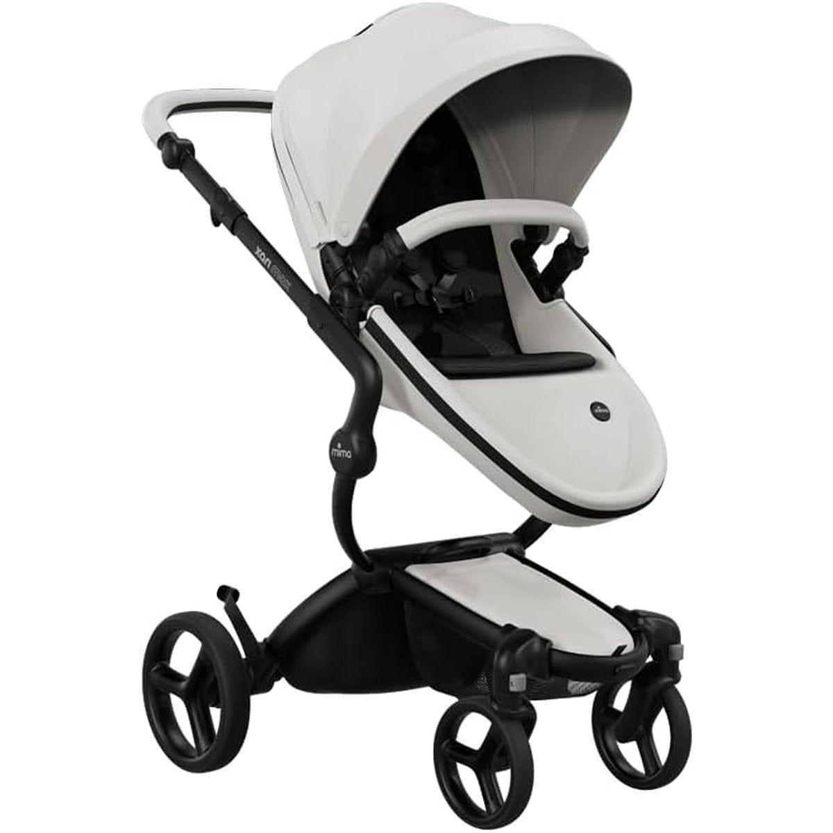 Mima Xari Max Black Frame  Plus Snow White Seat Box  Plus Black Starter Pack