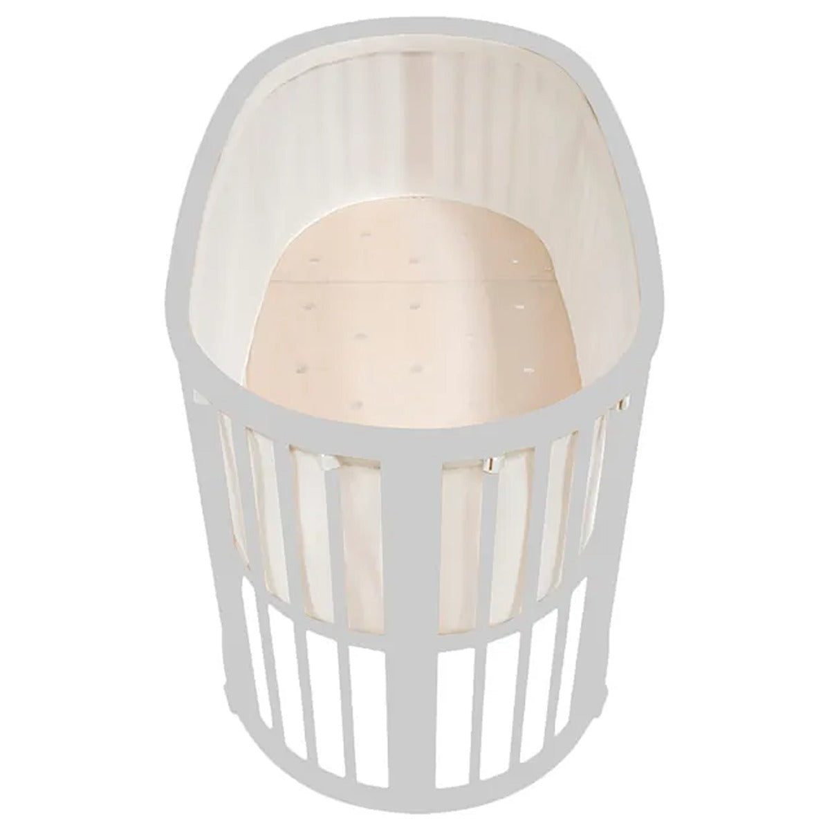 Stokke Stokke Sleepi Mesh Liner V3 for Baby Bed - Breathable 3D Mesh for Safe Sleep - Compatible Sleepi Bed - Machine Washable - White