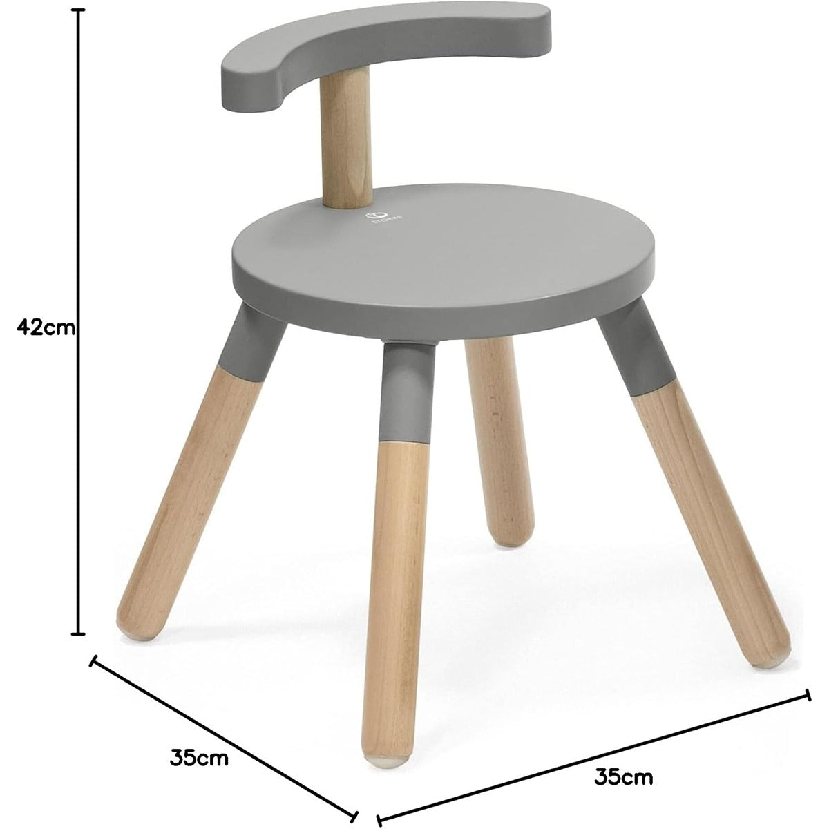 Stokke MuTable Chair V2 Storm Grey