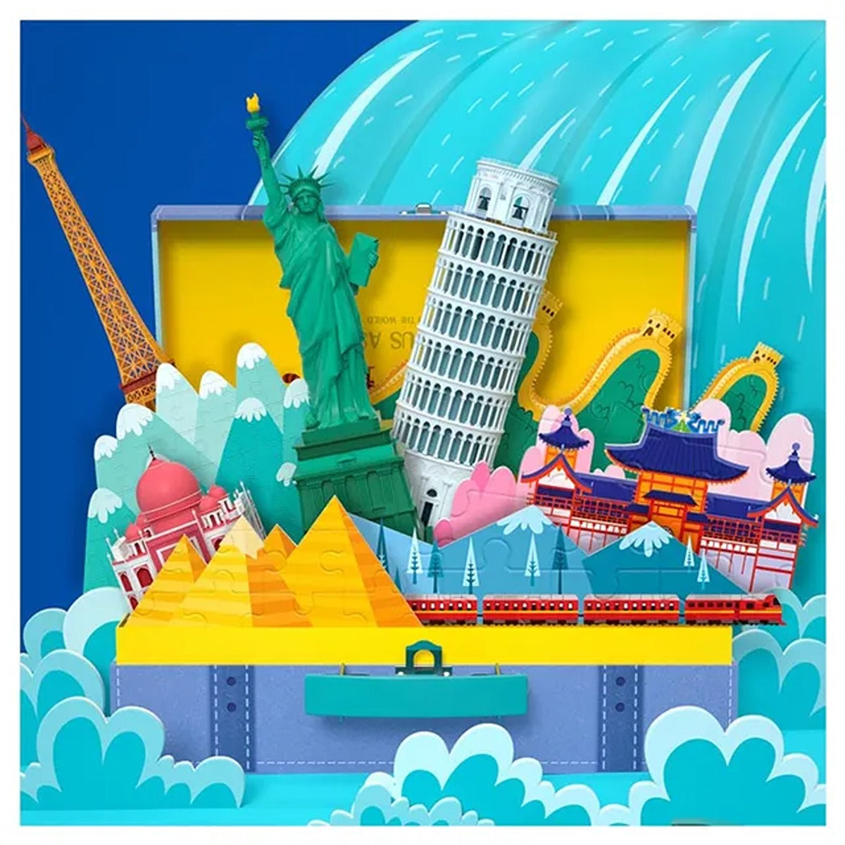 Stokke MuTable Puzzle V2 Around The World