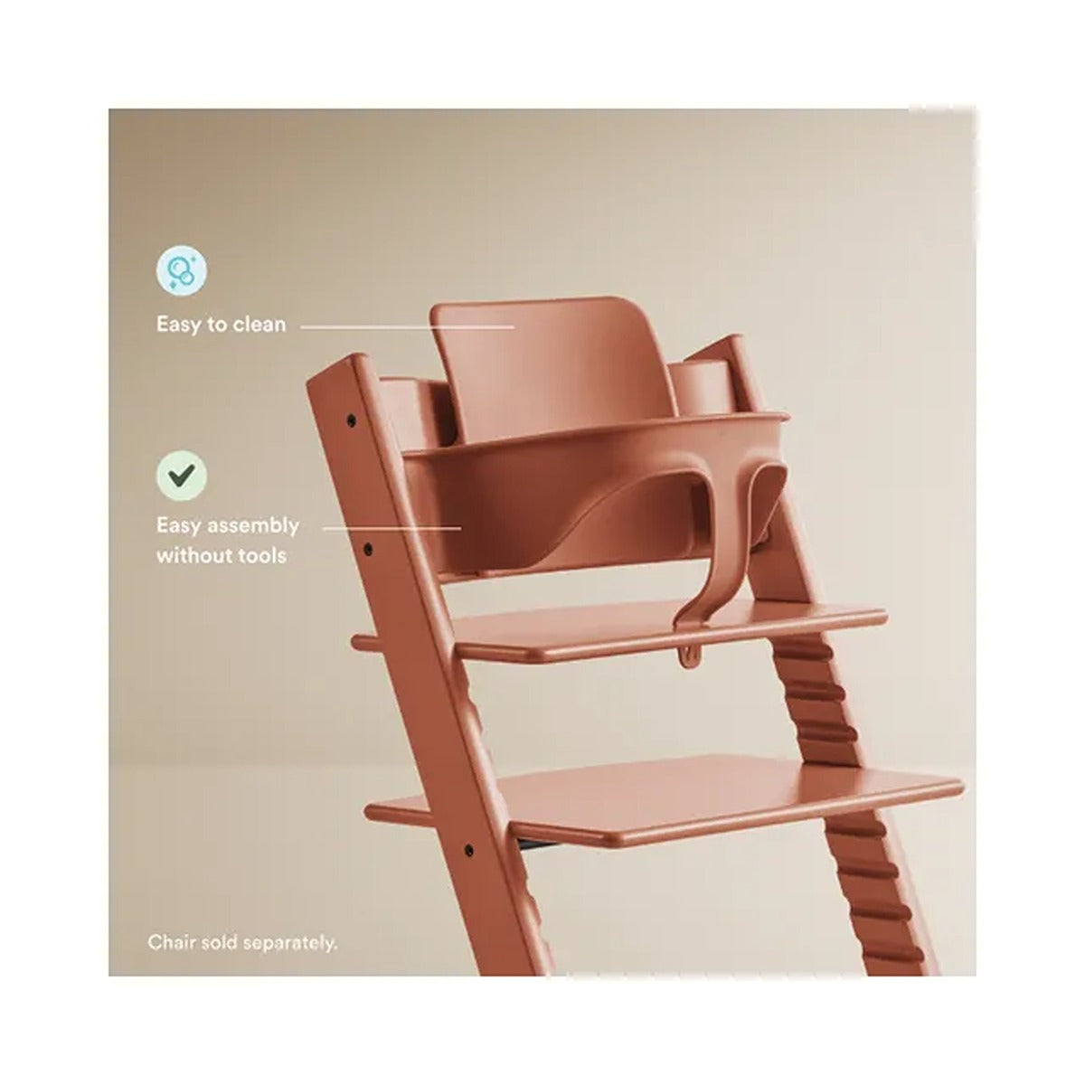 Stokke Stokke Tripp Trapp Baby Set2 Terracotta