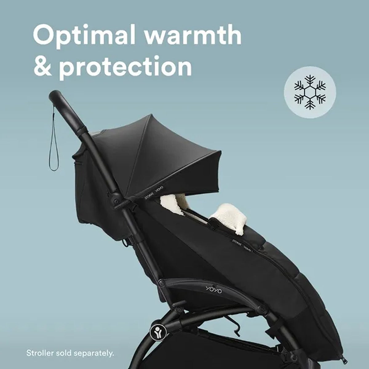 Stokke YOYO STOKKE YOYO footmuff - Black