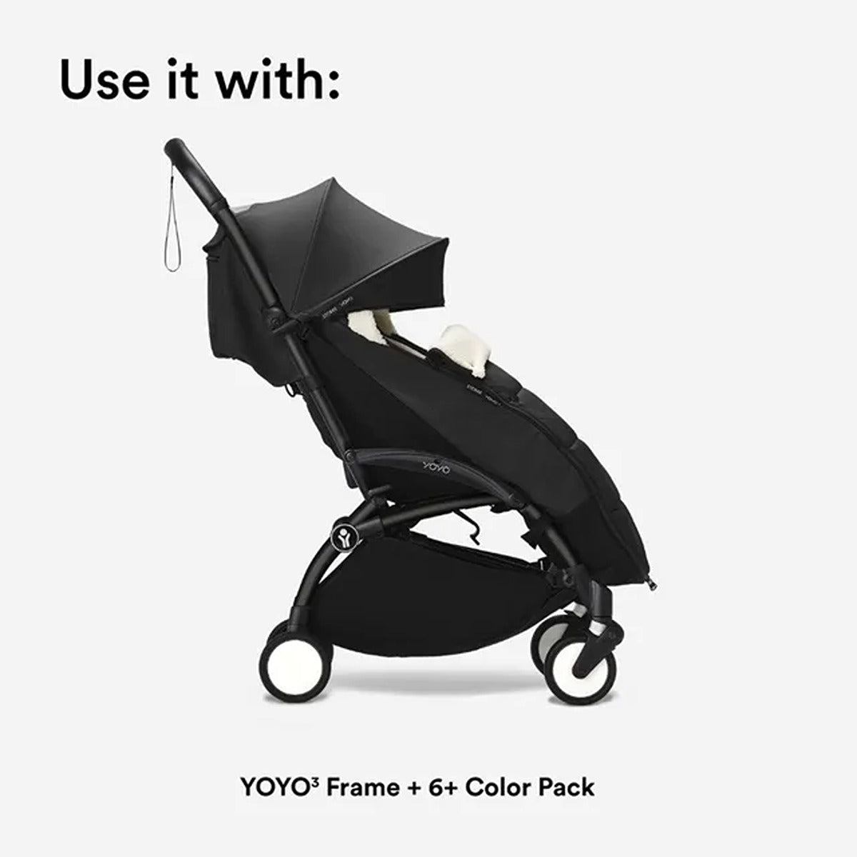 Stokke YOYO STOKKE YOYO footmuff - Black