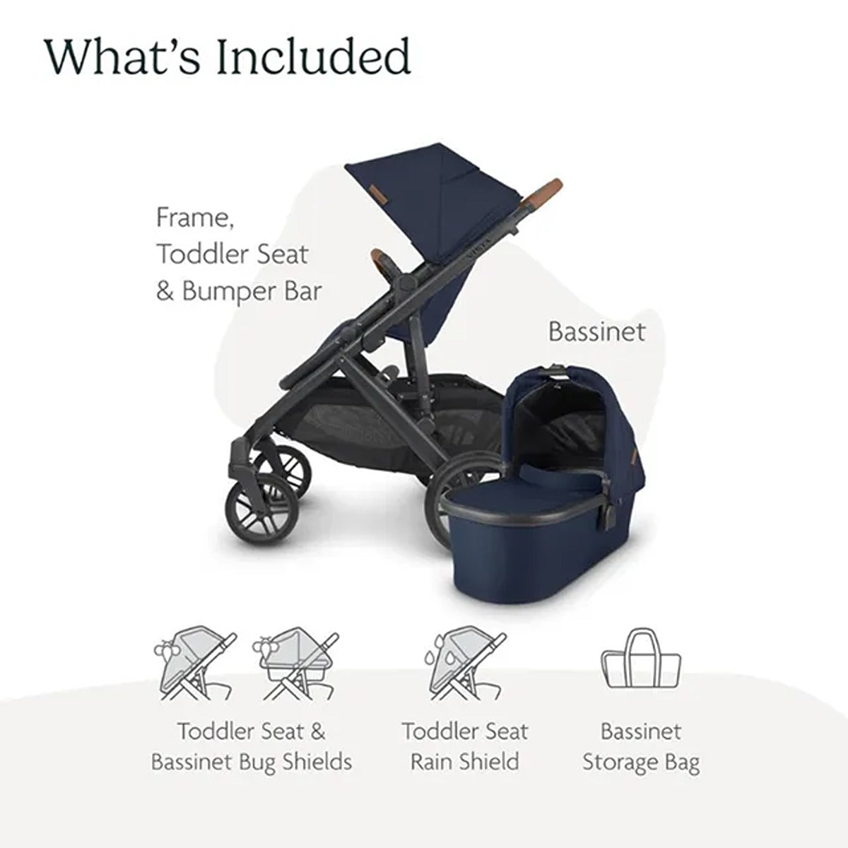Uppababy UPPABABY Vista V2 Stroller - Greyson - Charcoal M?lange | Ca