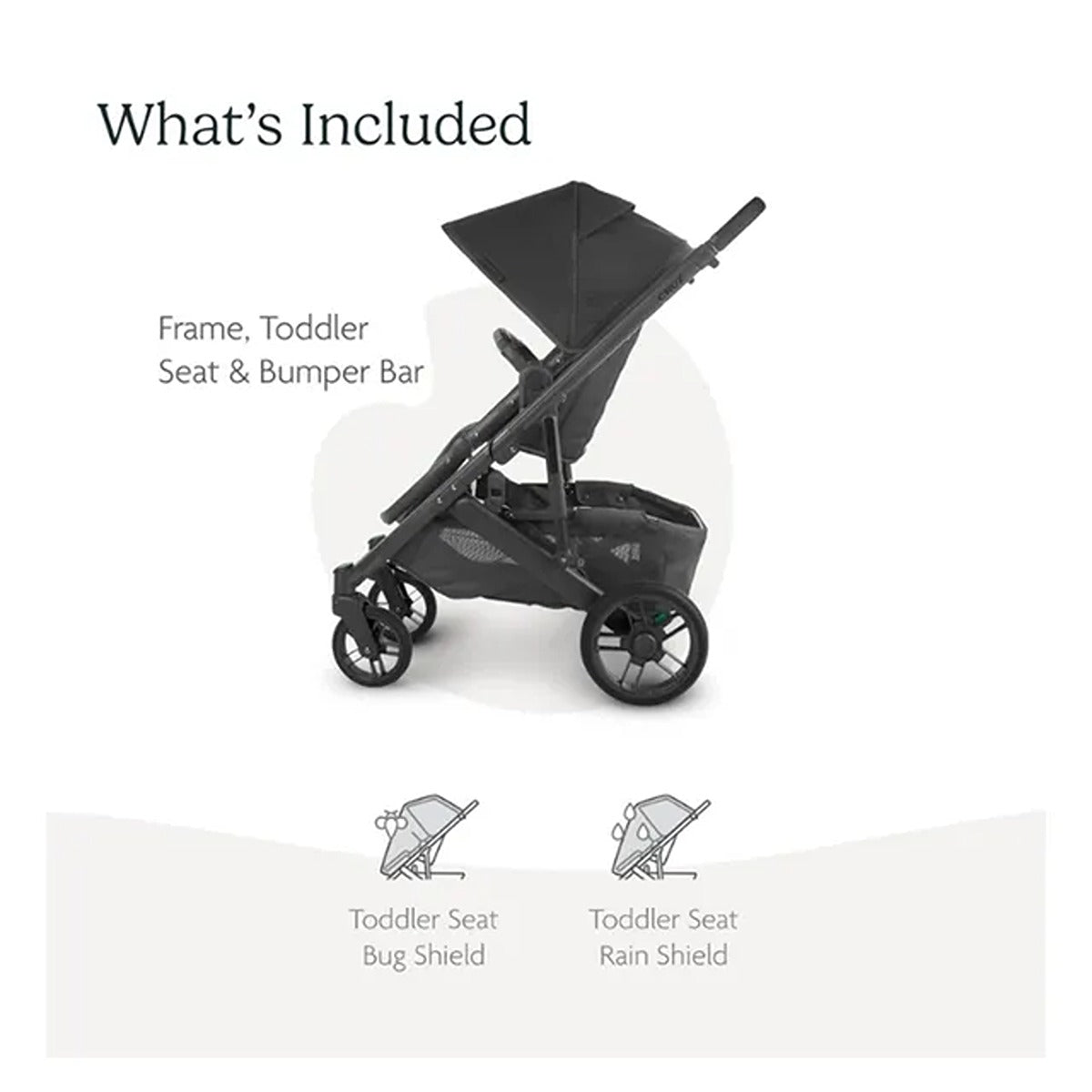 Uppababy UPPABABY Cruz V2 Stroller - Jake - Charcoal | Carbon Frame |