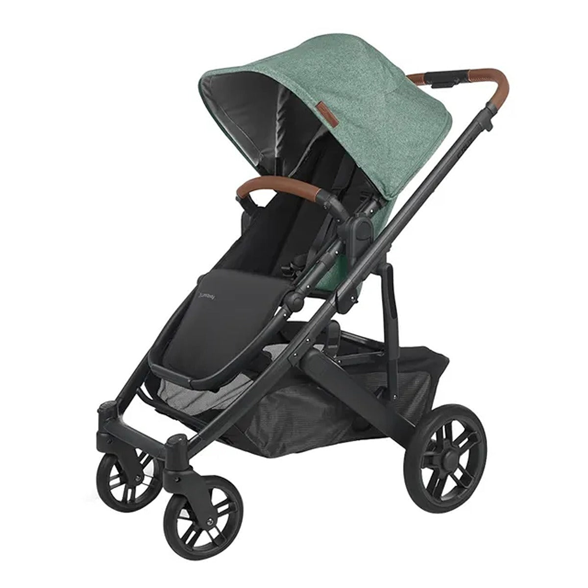 Uppababy UPPABABY Cruz V2 Stroller - Gwen - Green M?lange | Carbon Fr
