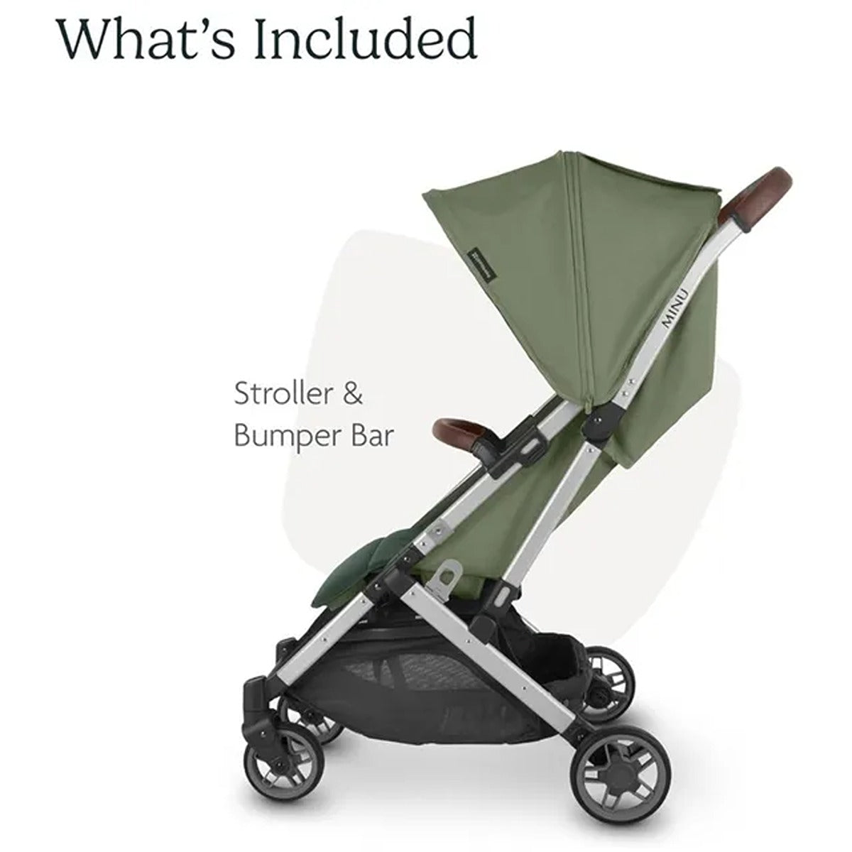 Uppababy UPPABABY Minu V2 Stroller - Emelia - Sage Green M?lange | Si