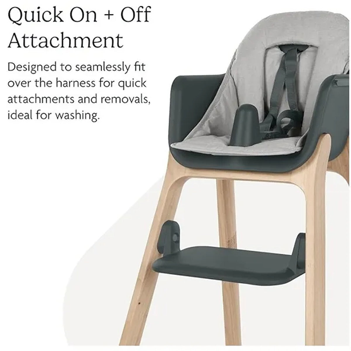 Uppababy UPPABABY High Chair Cushion - Grey