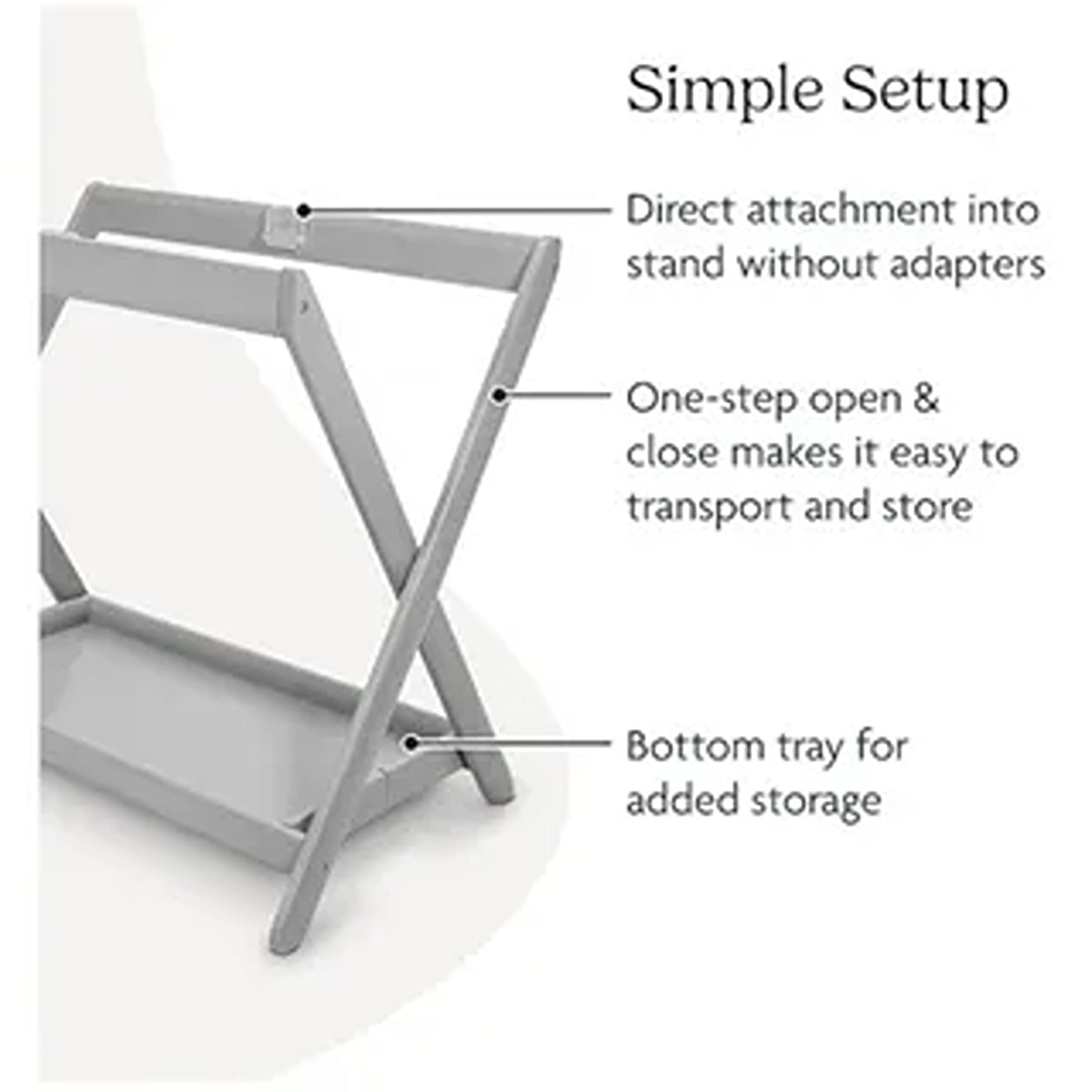 Uppababy UPPABABY Bassinet Stand - White