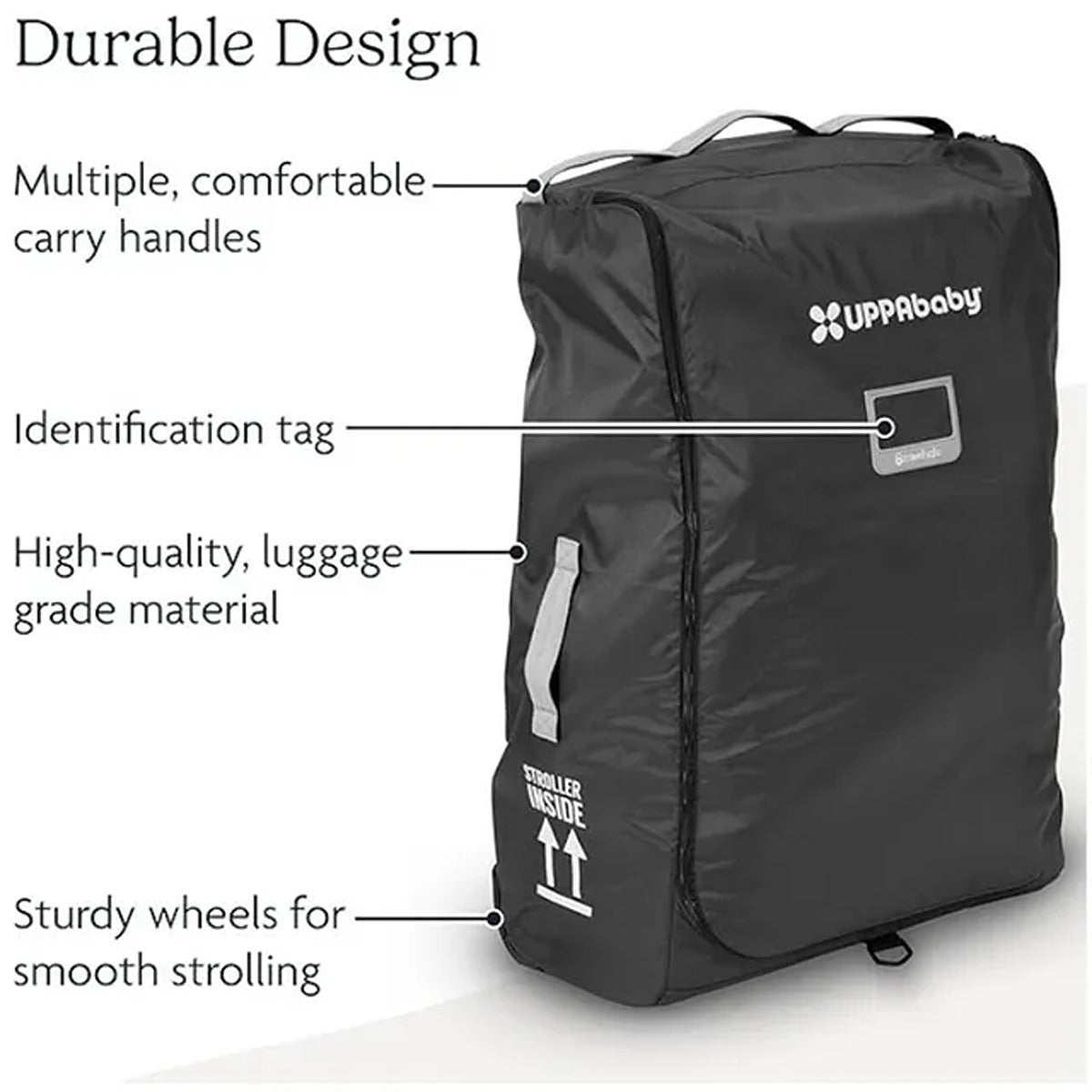 Uppababy UPPABABY Travel Bag for Vista/Vista V2, Cruz/Cruz V2