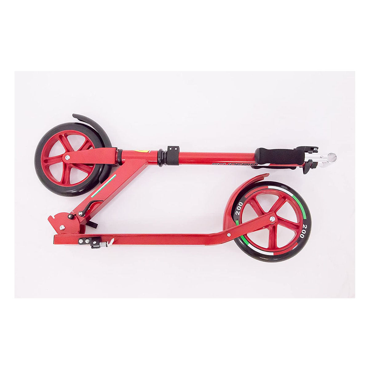 Mesuca Ferrari 2 Wheel Scooter-Red