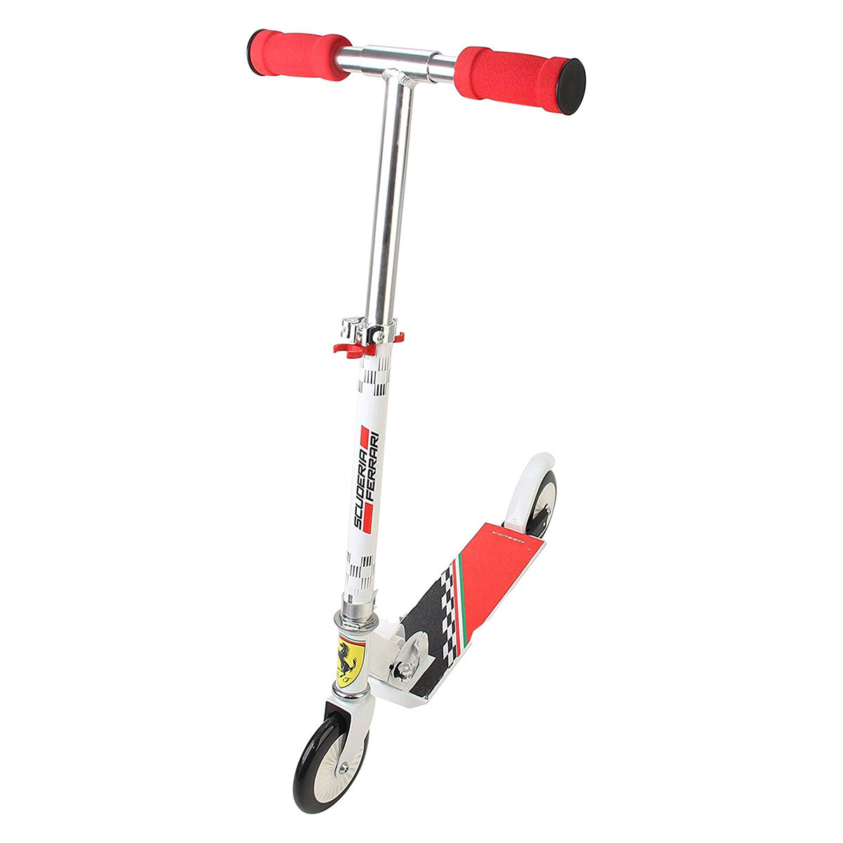 Mesuca Ferrari 2 Wheel Scooter-White