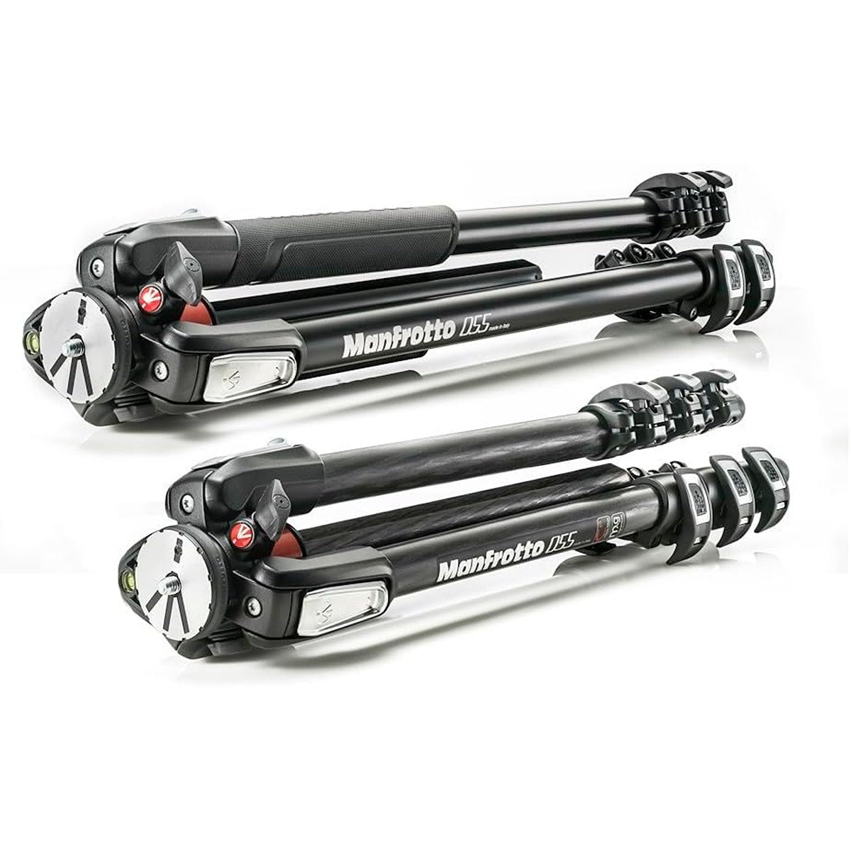 Manfrotto Manfrotto 055 aluminium 3-section photo tripod, with horizontal column