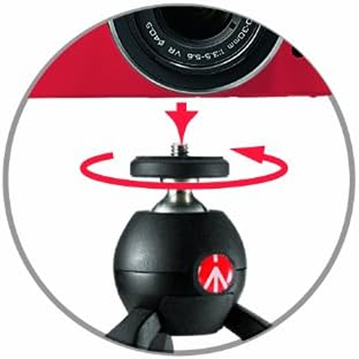 Manfrotto Manfrotto PIXI Mini Tripod Black