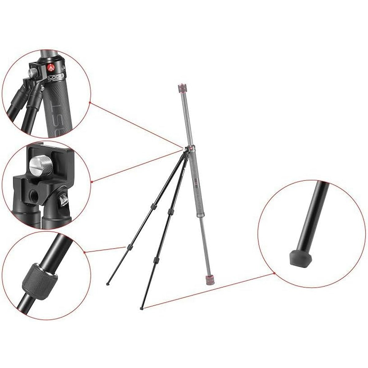 Manfrotto Manfrotto Gim-Pod Accesssory Leg Set for Gimboom