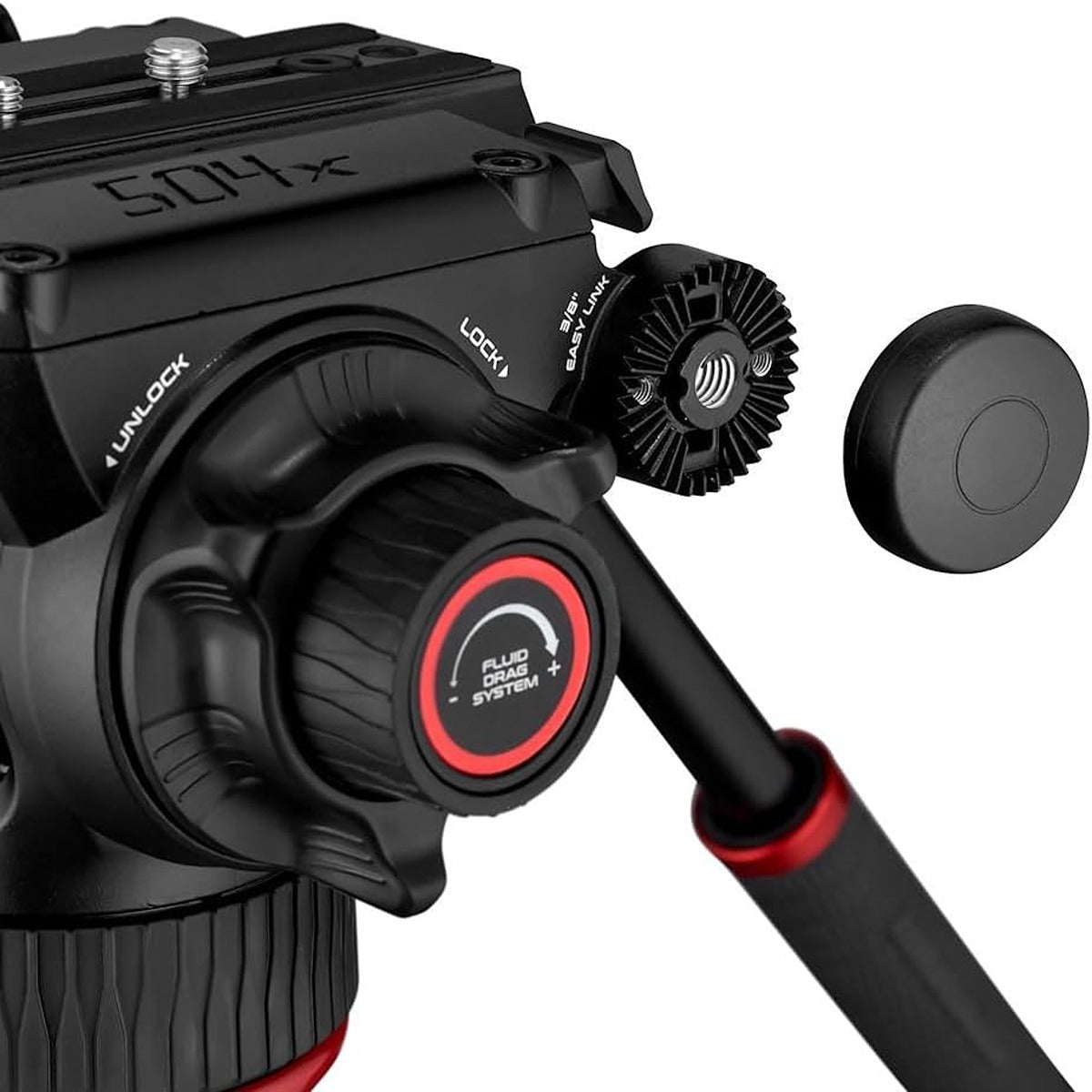 Manfrotto Manfrotto 504X Fluid Video Head with Flat Base