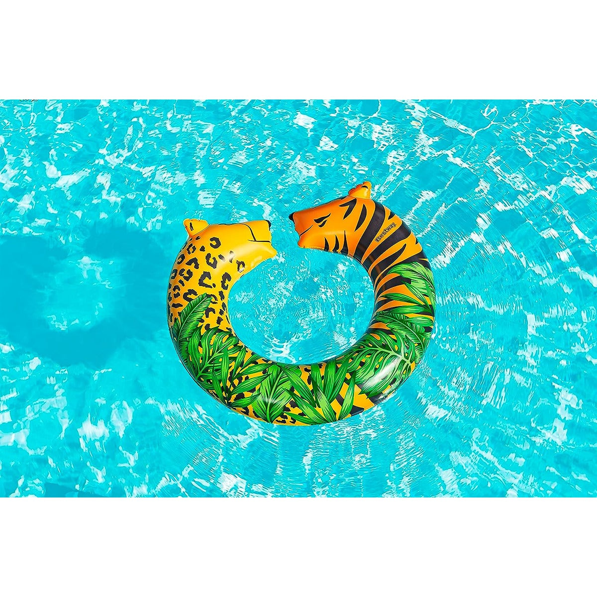 Bestway 43&quot; x 35&quot;/1.09m x 89cm Jungle Dream Split Swim Tube