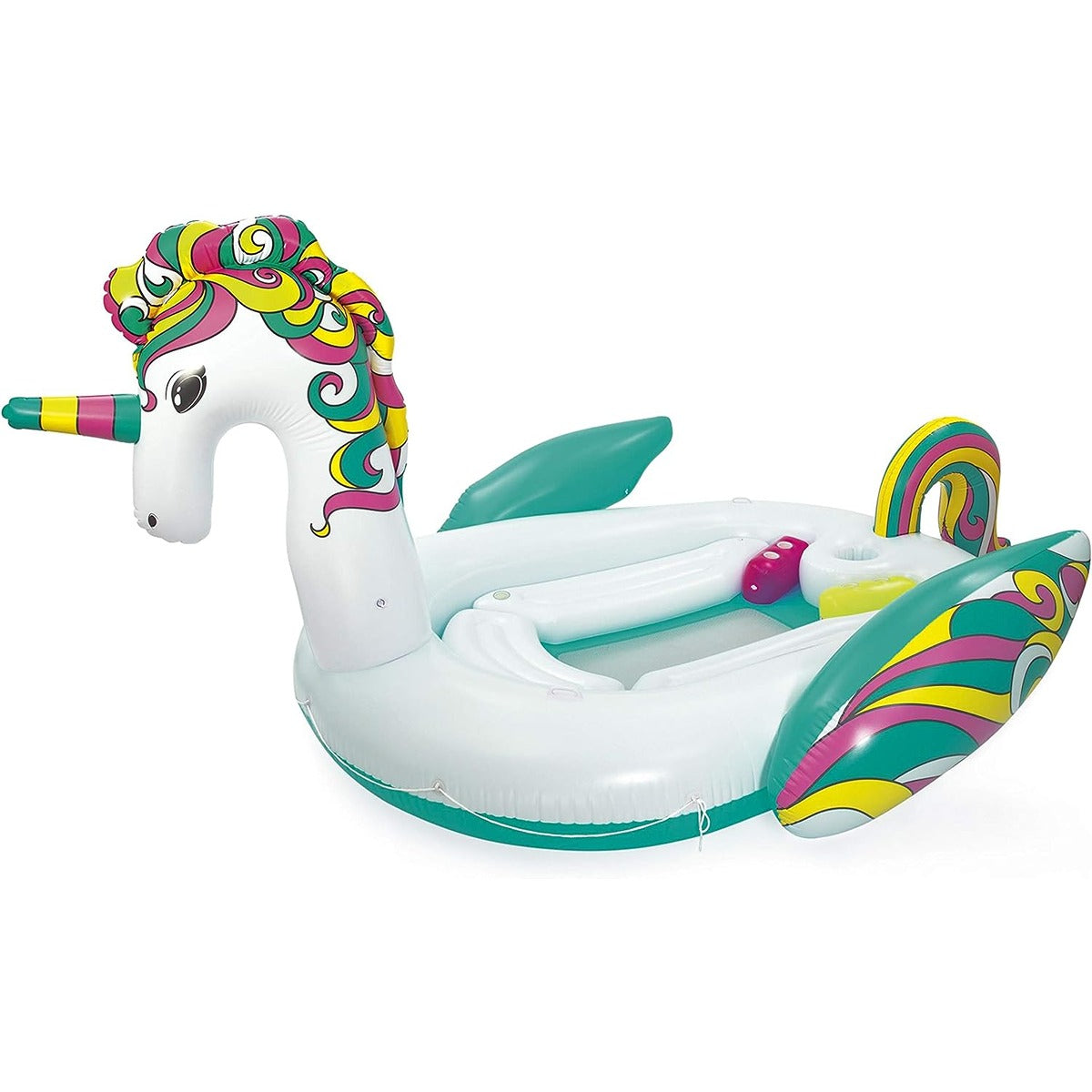 Bestway 19&quot;4&quot; x 13&quot;3&quot;/5.90m x 4.04m Giant Unicorn Island