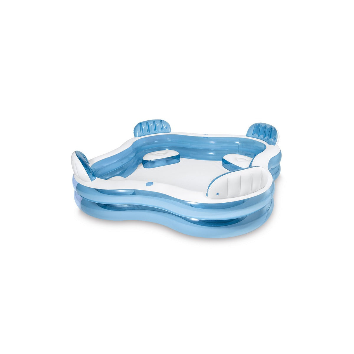 Intex Swim Center Square Inflatable Family Lounge Pool