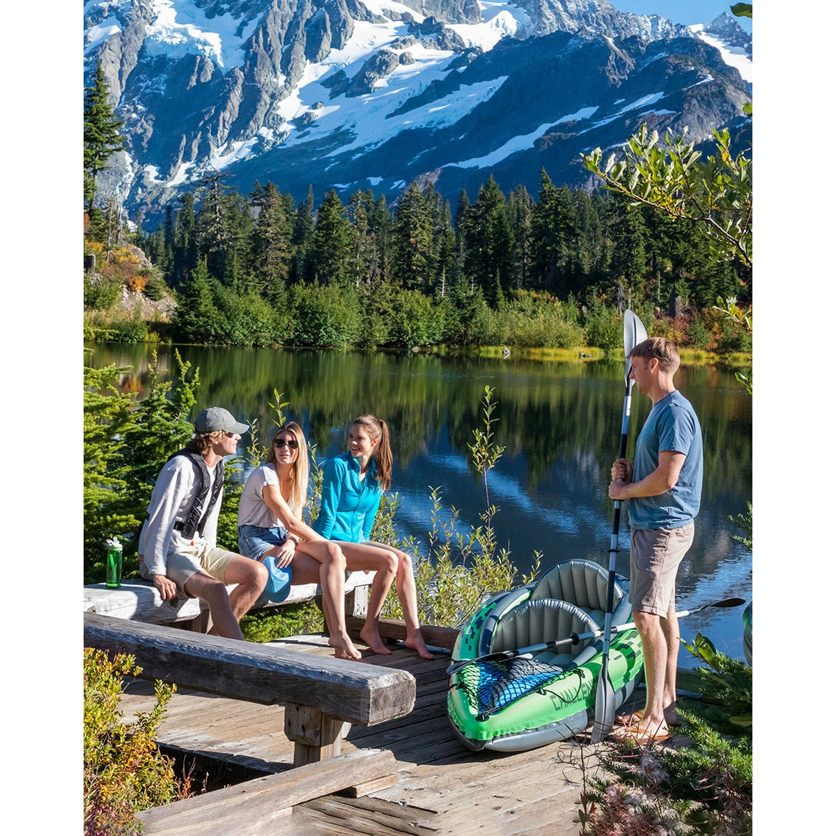 Intex Challenger K2 Inflatable Kayak - 2 Person