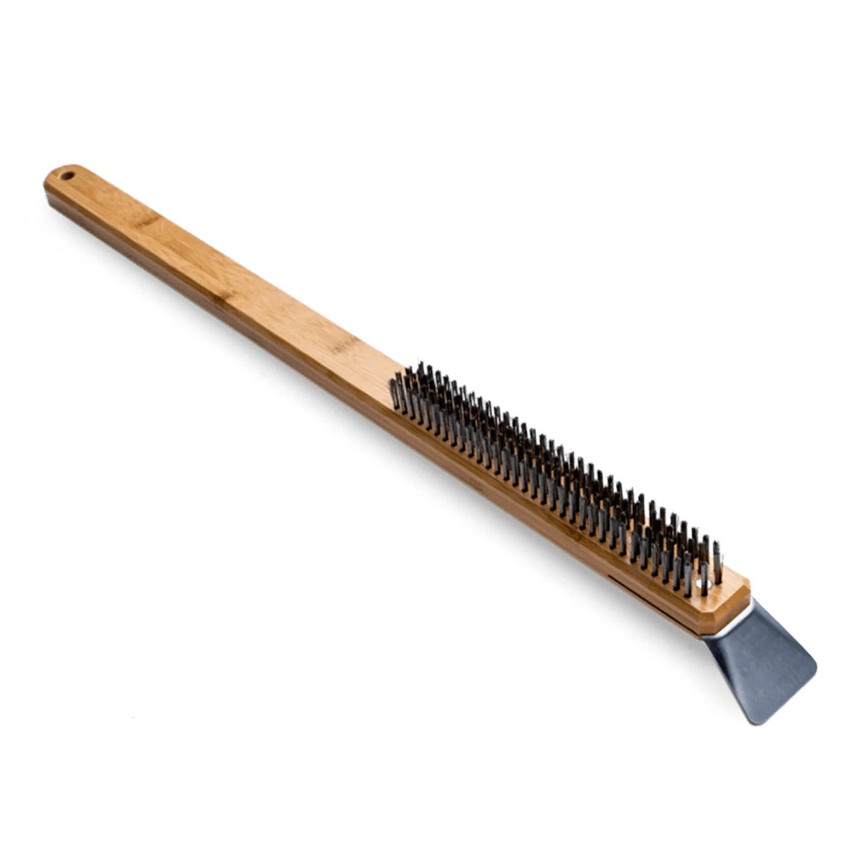 Ooni Cleaning Brush with Scraper and Steel Bristles for Pizza Oven Gas Grill Oven Brush BBQ Accessories