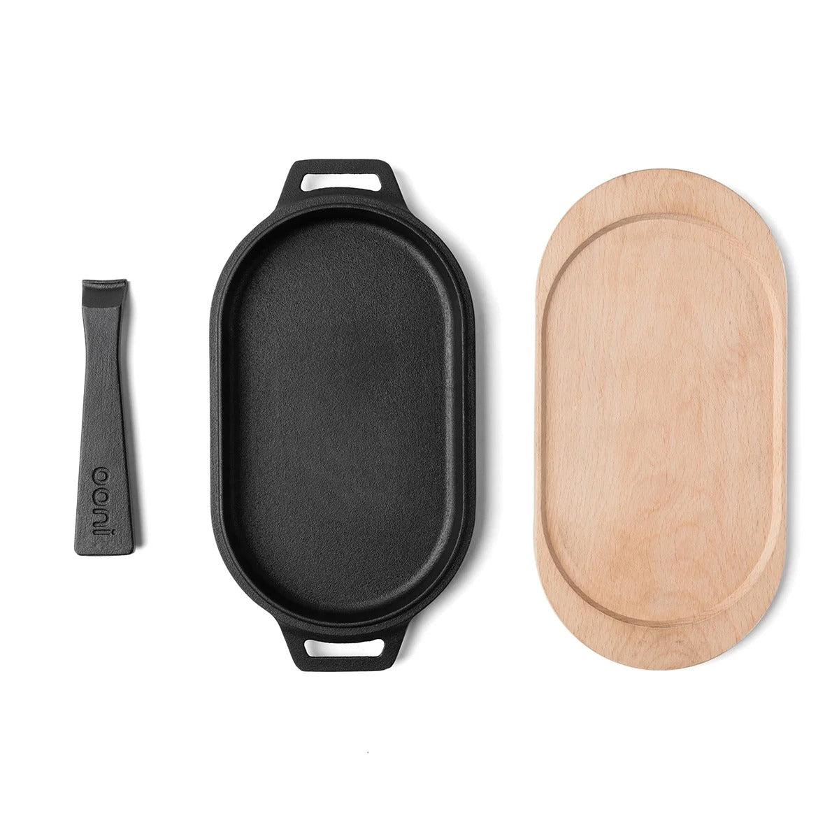 Ooni Cast Iron Sizzler Pan - Cast Iron Sizzler Plate - Camping Cookware - Cast Iron Cookware Cast Iron Pizza Oven Accessoriesâ€¦