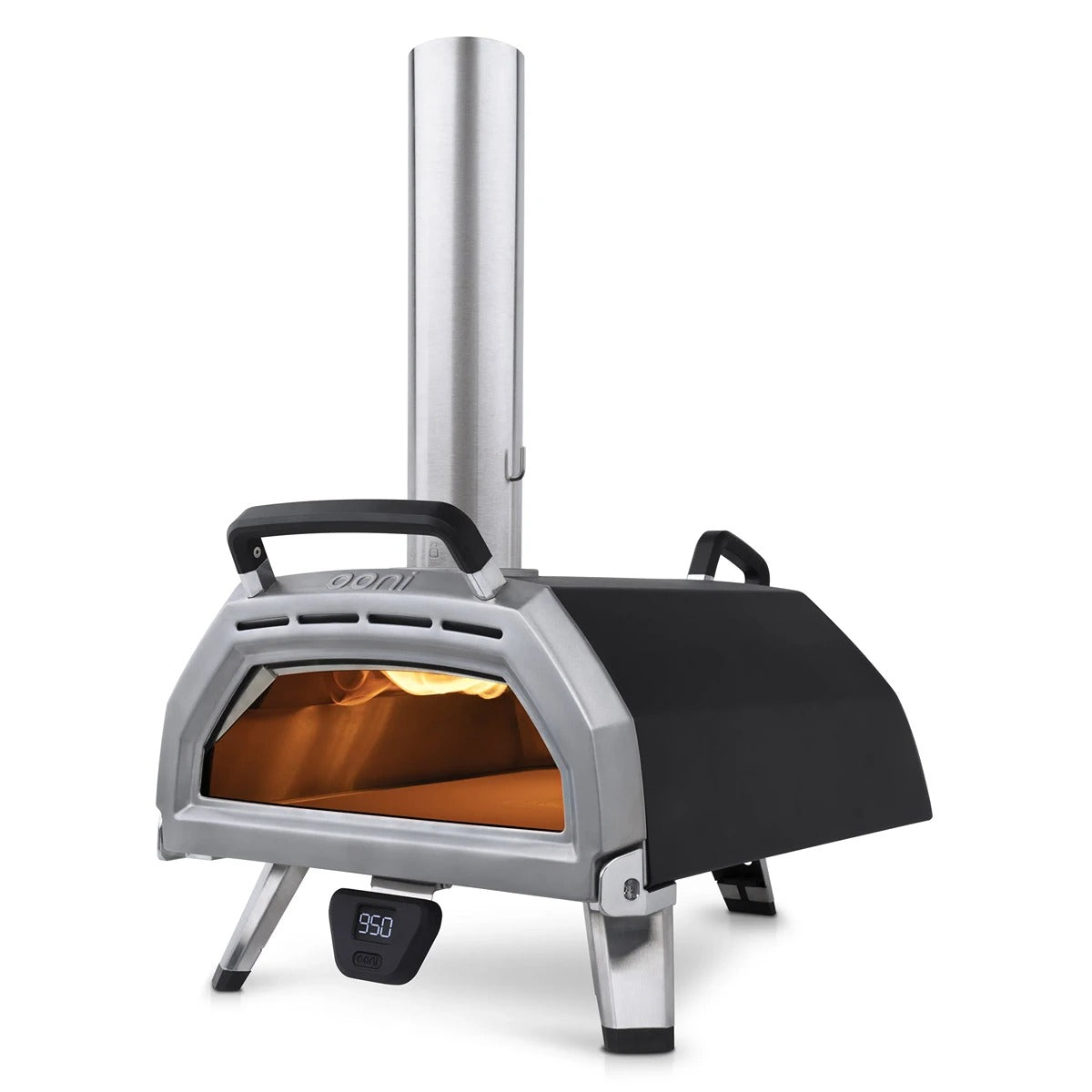 Ooni Karu 16, Multi-Fuel Outdoor Pizza Oven, Portable Wood Fired Oven, Extra Gas Conversion, Backyard Pizza Maker