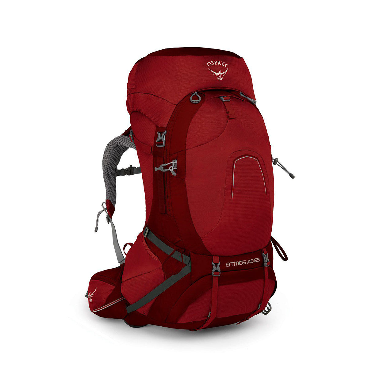 Osprey Atmos AG 65 w/RC Rigby Red LG
