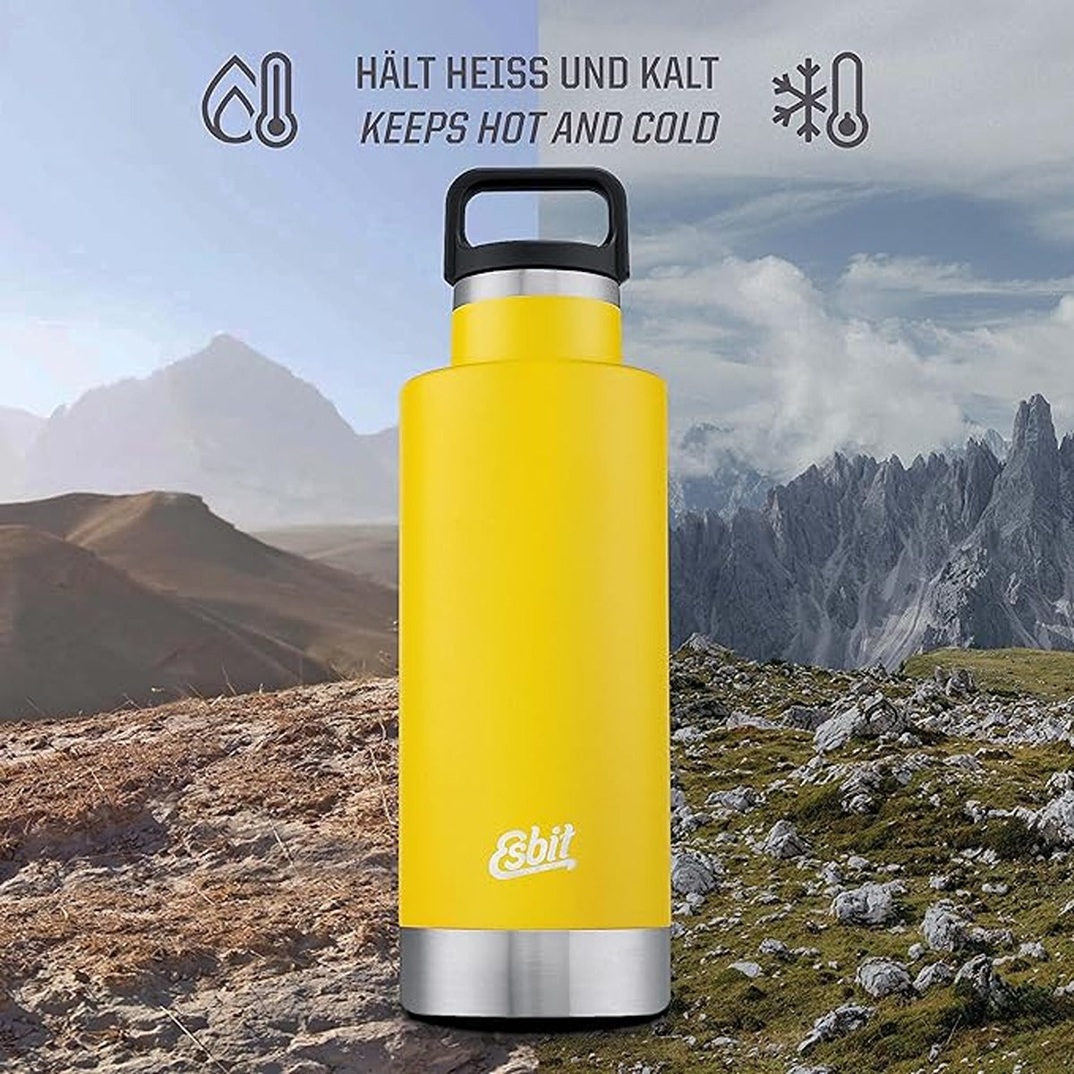 Primus Vacuum bottle 0.75L Yellow