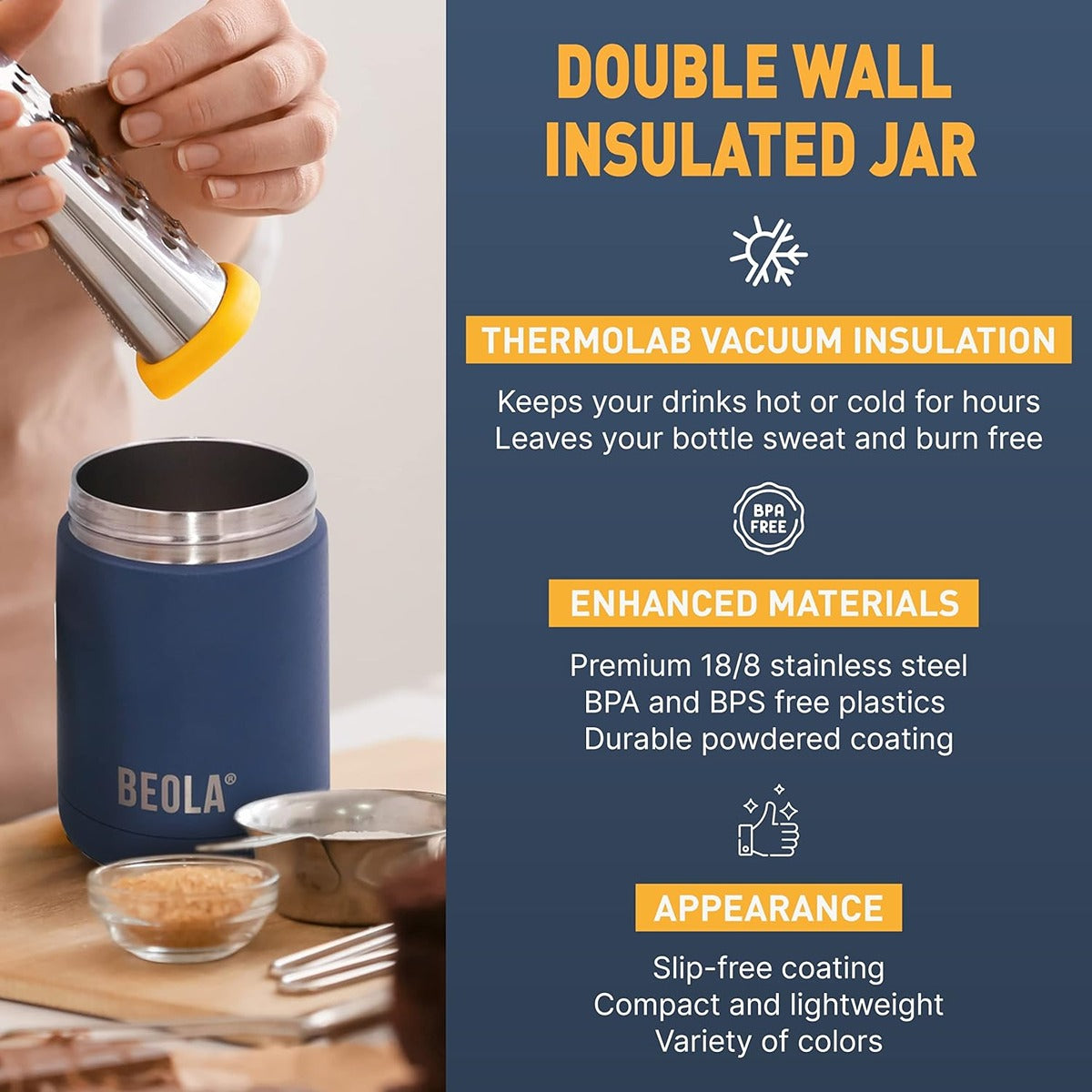 Primus Preppen Lunch Jug 0.7L Black