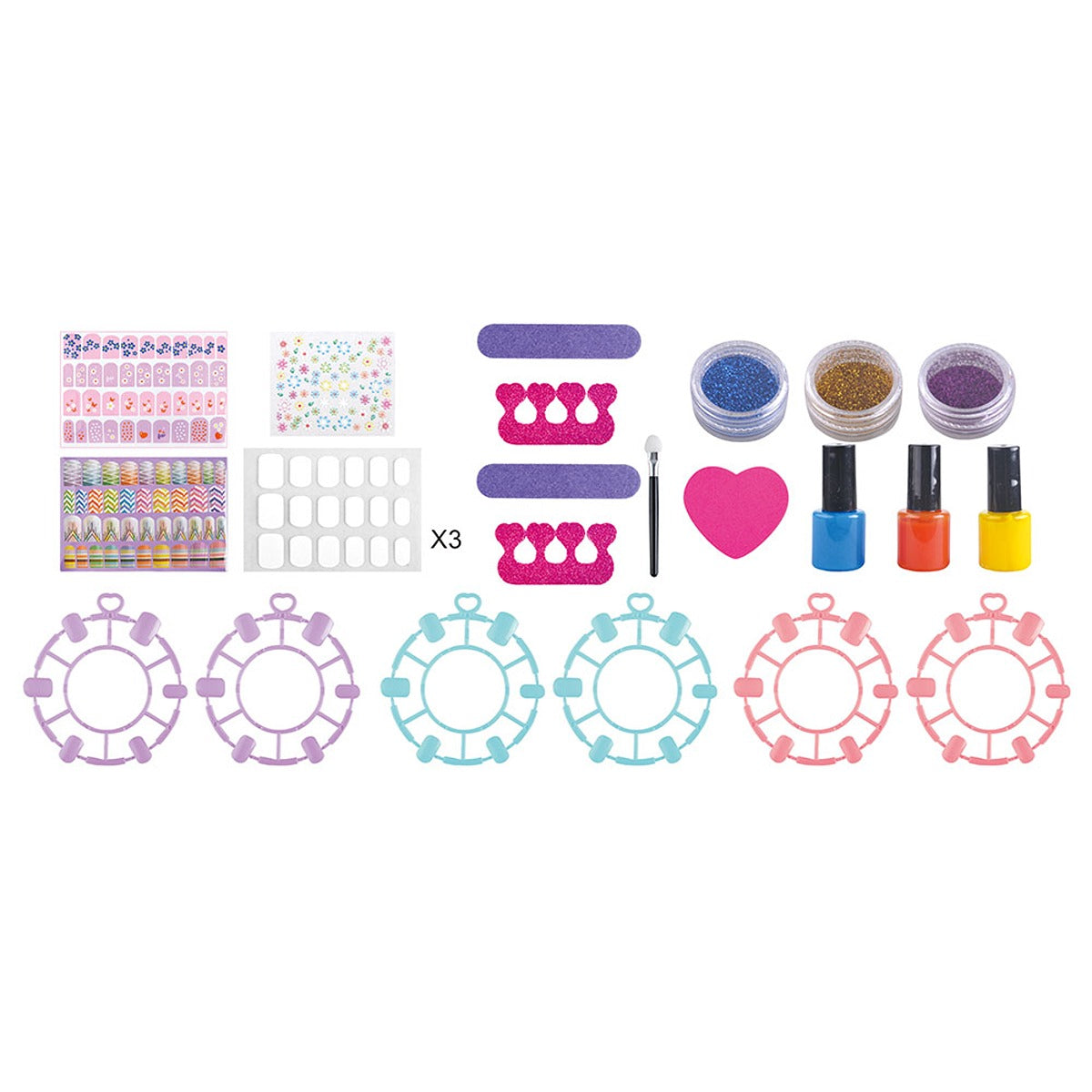 P.JOY PJOY-GLAMGLAM-NAIL-MEGAPACK