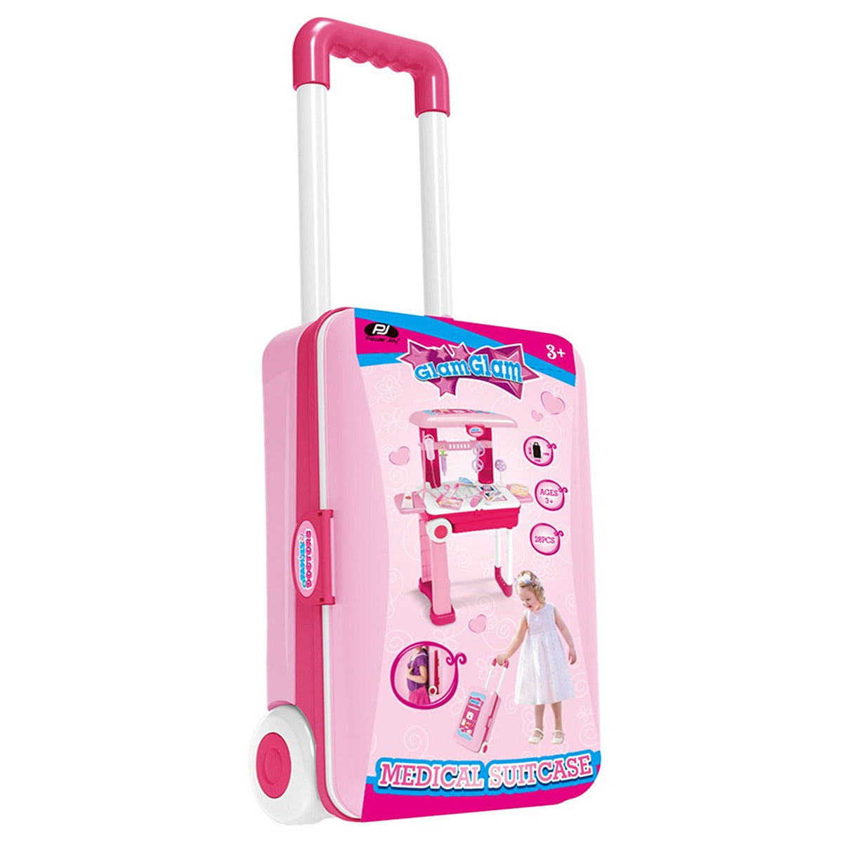 P.JOY PJOY-GLAMGLAM-MEDICAL-SUITCASE